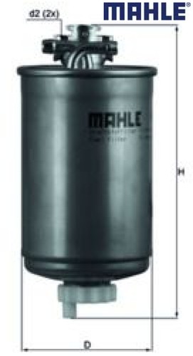 Mahle kl75 kraftstofffilter - mahle,
