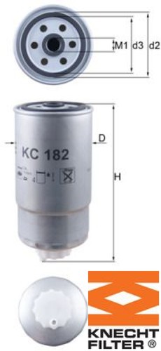 Knecht kc182 kraftstofffilter - kc182,