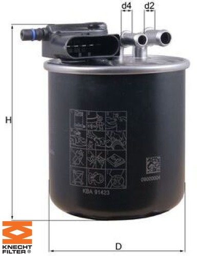 Knecht kl949 kraftstofffilter - knecht,