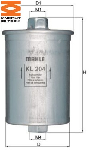 Knecht kl204 kraftstofffilter - knecht,