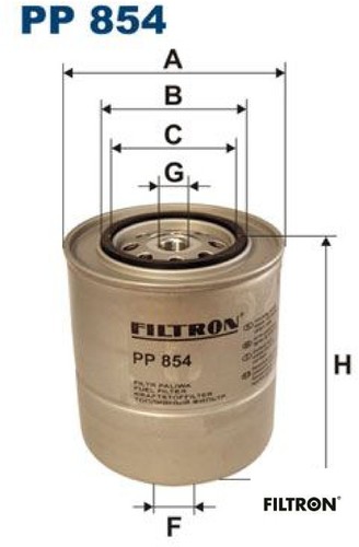 Filtron pp854 kraftstofffilter - filtron,